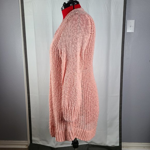 Peach Mossimo Duster-Length Cardigan - Picture 7 of 7